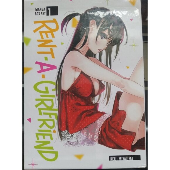 Rent-A-Girlfriend Manga Box Set 1 Paperback 2022 by Reiji Miyajima (VG+) English - Picture 1 of 16